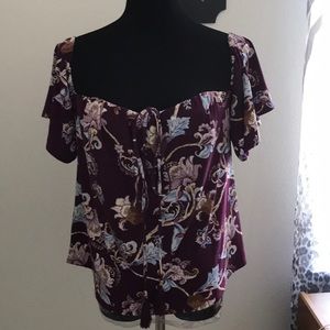 Off the shoulder top